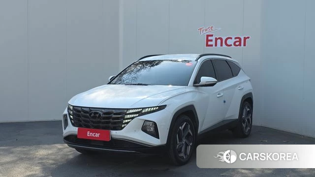 Hyundai Tucson (NX4) 2021 Белый из Кореи
