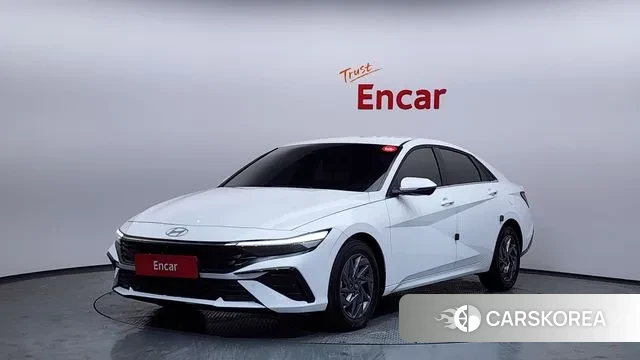 Hyundai The New Avante (CN7) 2025 Белый из Кореи