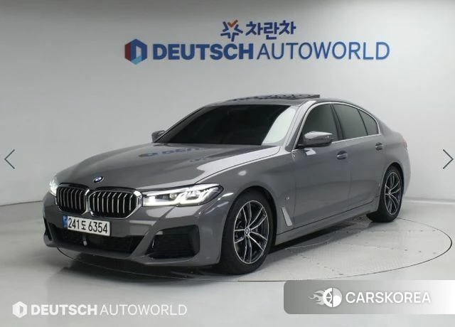 BMW 5 Series (G30) 2021 Серый из Кореи