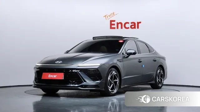 Hyundai Sonata D Edge Hybrid (DN8) 2025 Серый из Кореи