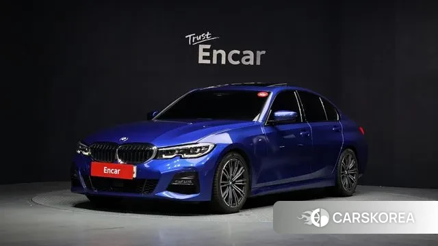 BMW 3 Series (G20) 2021 Синий из Кореи