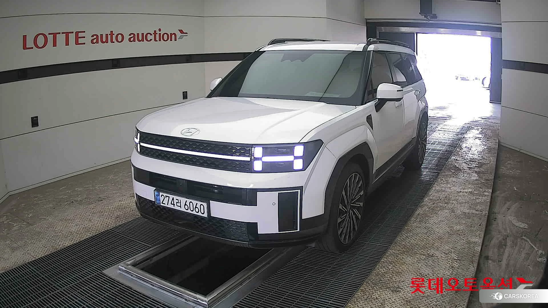 Hyundai Santa Fe 2024 Белый из Кореи