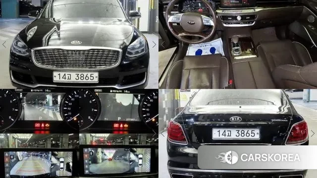 Kia More K9 2018 Черный из Кореи