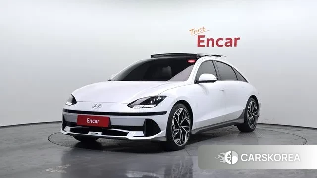 Hyundai Ionic 6 2022 Белый из Кореи