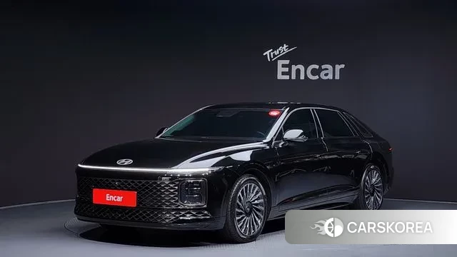 Hyundai Grandeur Hybrid (GN7) 2023 Черный из Кореи