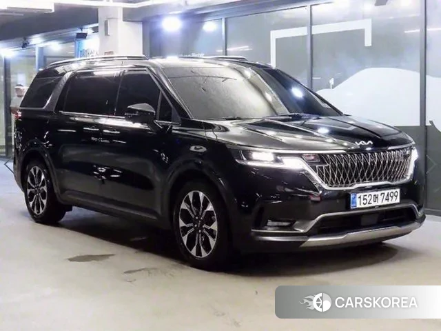 Kia Carnival 4th generation 2023 Черный из Кореи