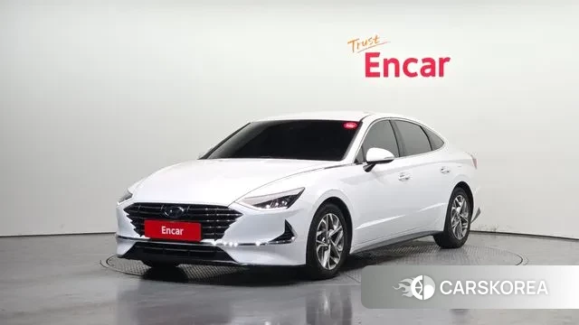 Hyundai Sonata (DN8) 2019 Белый из Кореи