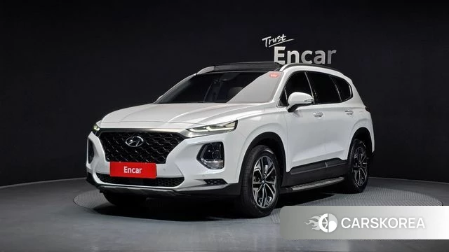 Hyundai Santa Fe TM 2018 Белый из Кореи
