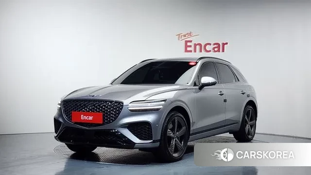 Genesis GV70 2023 Серебристо-серый из Кореи
