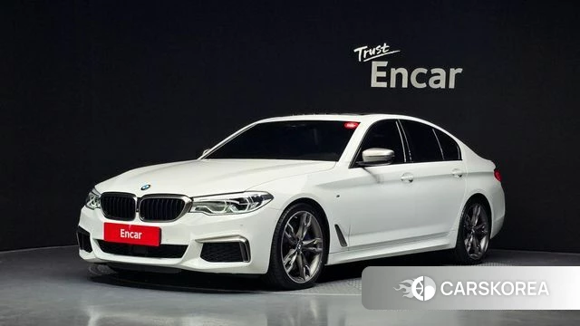 BMW 5 Series (G30) 2019 Белый из Кореи