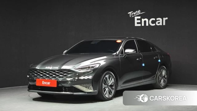 Kia K8 Hybrid 2022 Серый из Кореи