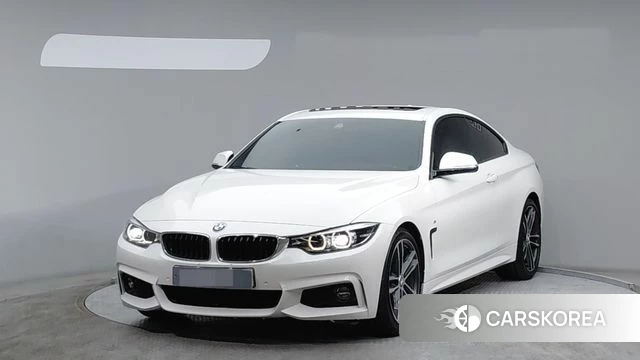 BMW 4 Series (F32) 2018 Белый из Кореи