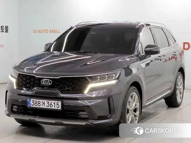 Kia Sorento 4th Generation 2021 Серый из Кореи