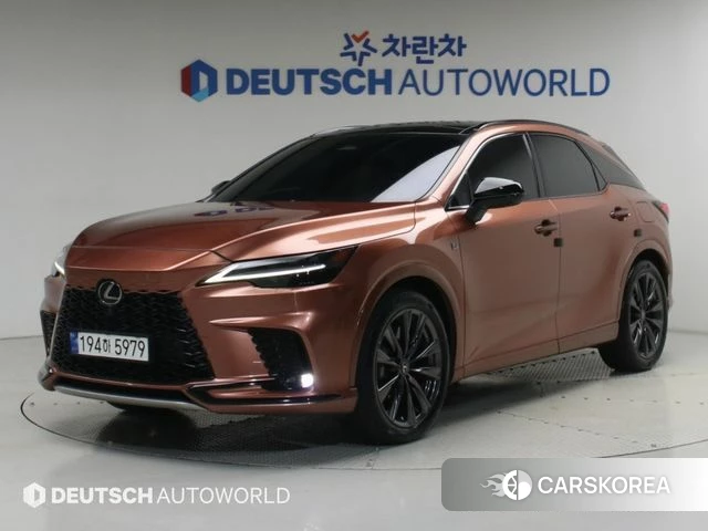 Lexus RX500h 5th generation 2023 Оранжевый из Кореи