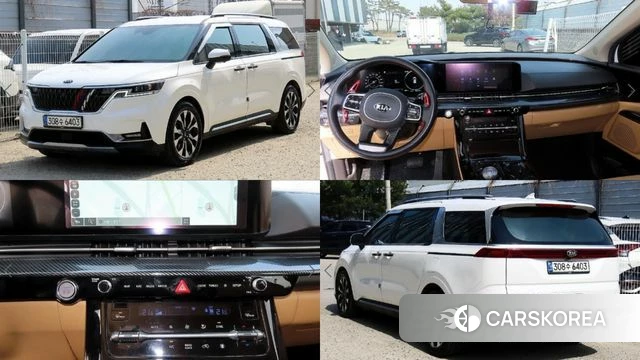 Kia Carnival 4th generation 2020 Белый из Кореи