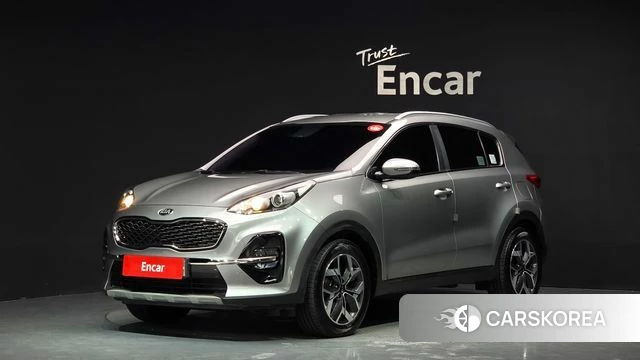 Kia Sportage The Bold 2018 Серебристо-серый из Кореи