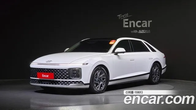 Hyundai Grandeur (GN7) 2023 Белый из Кореи