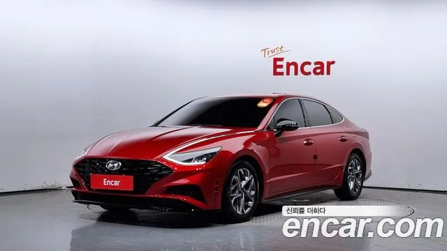 Hyundai Sonata (DN8) 2020 Красный из Кореи