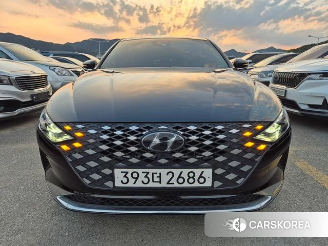 Hyundai The New Grandeur IG 2022 Черный из Кореи