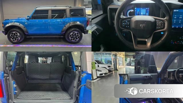 Ford Bronco 6th Generation 2022 Синий из Кореи