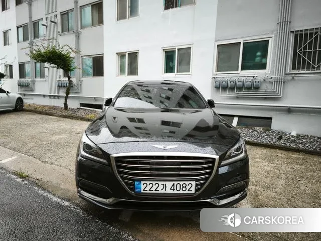 Genesis G80 2018 Черный из Кореи