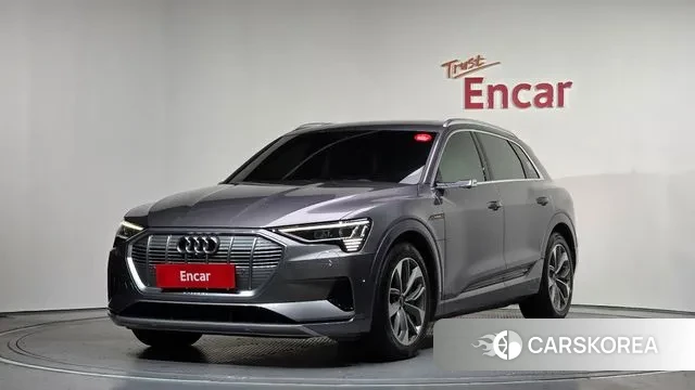 Audi e-Tron 2021 Серебряный из Кореи