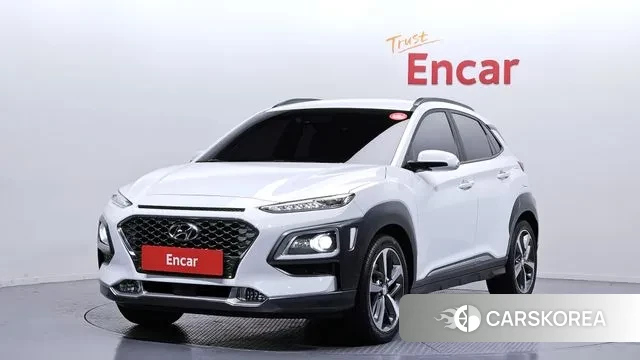 Hyundai Kona 2019 Белый из Кореи