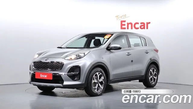 Kia Sportage The Bold 2021 Серый из Кореи