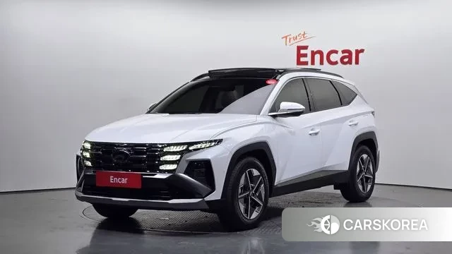 Hyundai The New Tucson Hybrid (NX4) 2025 Белый из Кореи
