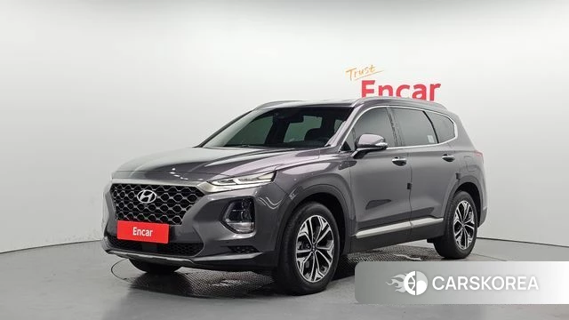 Hyundai Santa Fe TM 2018 Серый из Кореи