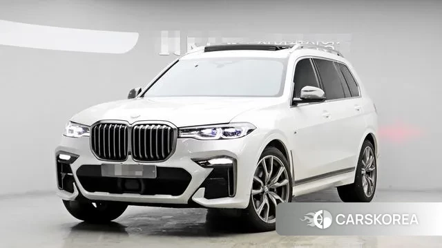 BMW X7 (G07) 2021 Белый из Кореи