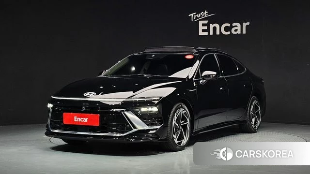 Hyundai Sonata D Edge (DN8) 2024 Черный из Кореи