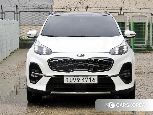Kia Sportage The Bold 2018 Белый из Кореи