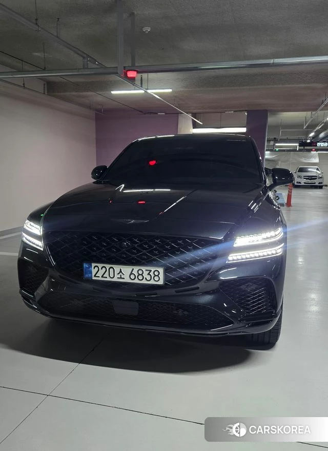 Genesis GV80 Coupe 2025 Черный из Кореи