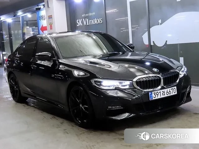 BMW 3 Series (G20) 2020 Черный из Кореи