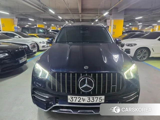 Mercedes-Benz GLE-Class W167 2019 Синий из Кореи