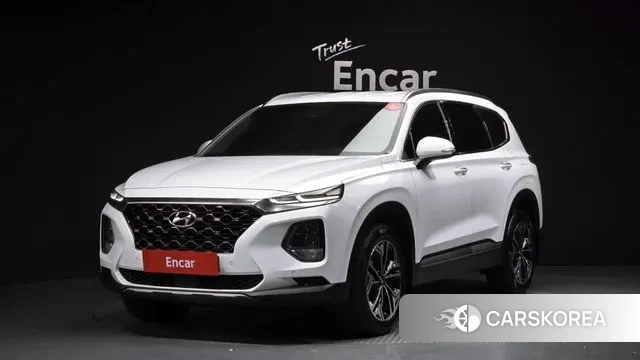 Hyundai Santa Fe TM 2018 Белый из Кореи