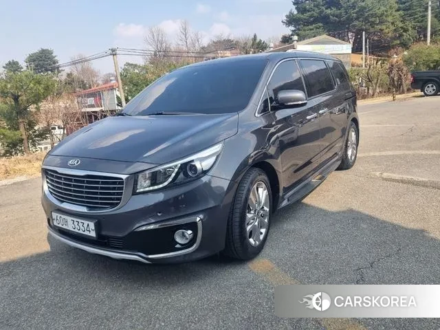 Kia The New Carnival 2018 Черный из Кореи