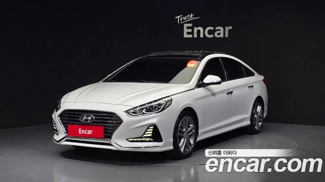 Hyundai Sonata New Rise 2018 Белый из Кореи