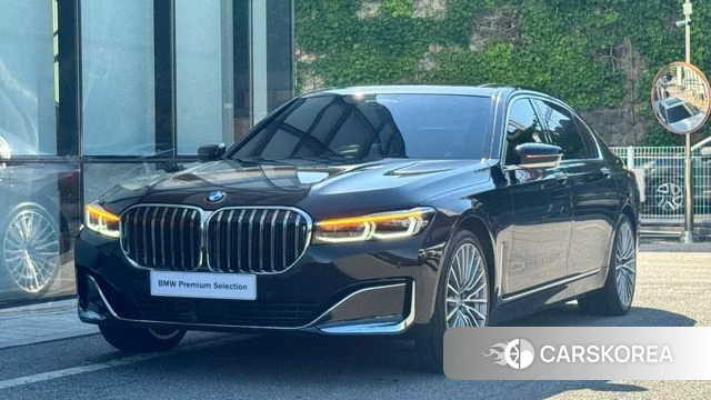 BMW 7 Series (G11) 2021 Черный из Кореи