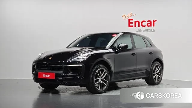 Porsche Macan 2023 Черный из Кореи