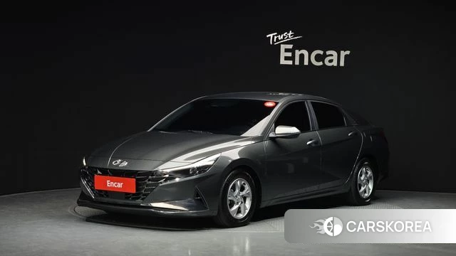 Hyundai Avante (CN7) 2020 Серый из Кореи
