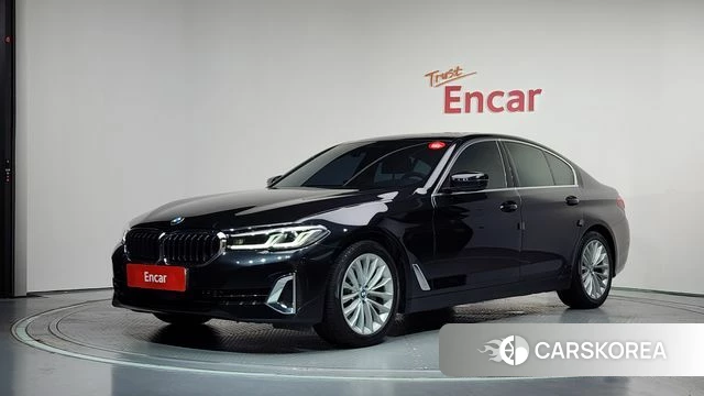 BMW 5 Series (G30) 2021 Черный из Кореи