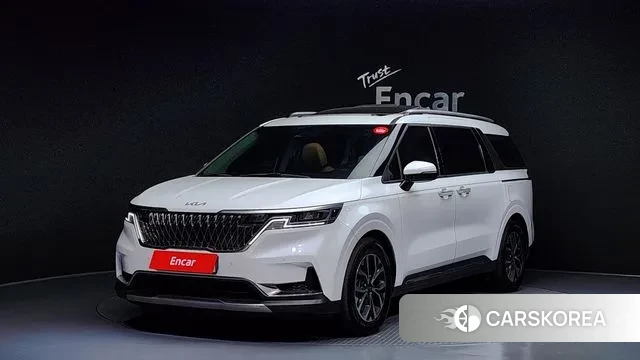 Kia Carnival 4th generation 2023 Белый из Кореи