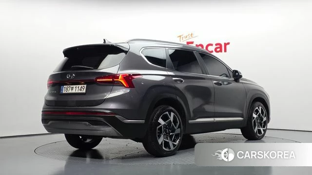 Hyundai The New Santa Fe 2022 Серый из Кореи