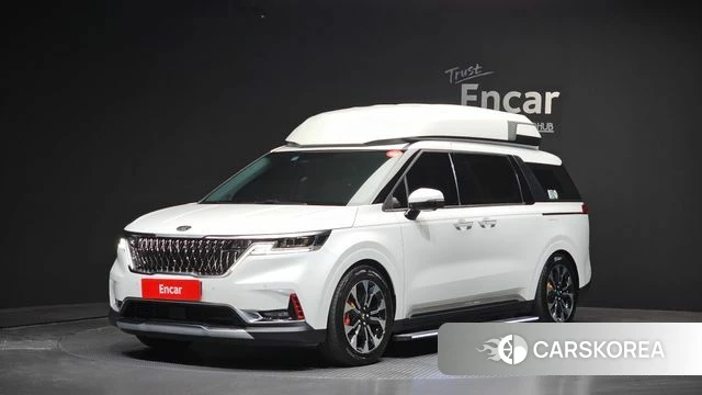 Kia Carnival 4th generation 2020 Белый из Кореи