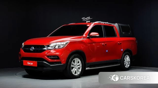 Ssangyong Rexton Sports 2020 Красный из Кореи