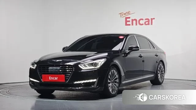 Genesis EQ900 2018 Черный из Кореи