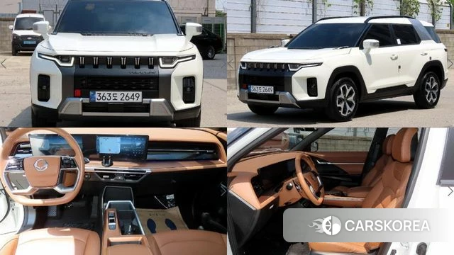 Ssangyong The New Torres 2024 Белый из Кореи