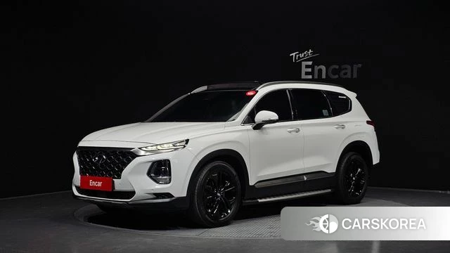 Hyundai Santa Fe TM 2018 Белый из Кореи